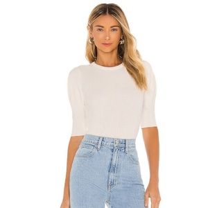 NEW Frame Rib Femme Crew Knit Top